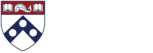 Penn Engineering logo featuring the University of Pennsylvania shield with dolphin crest above open books